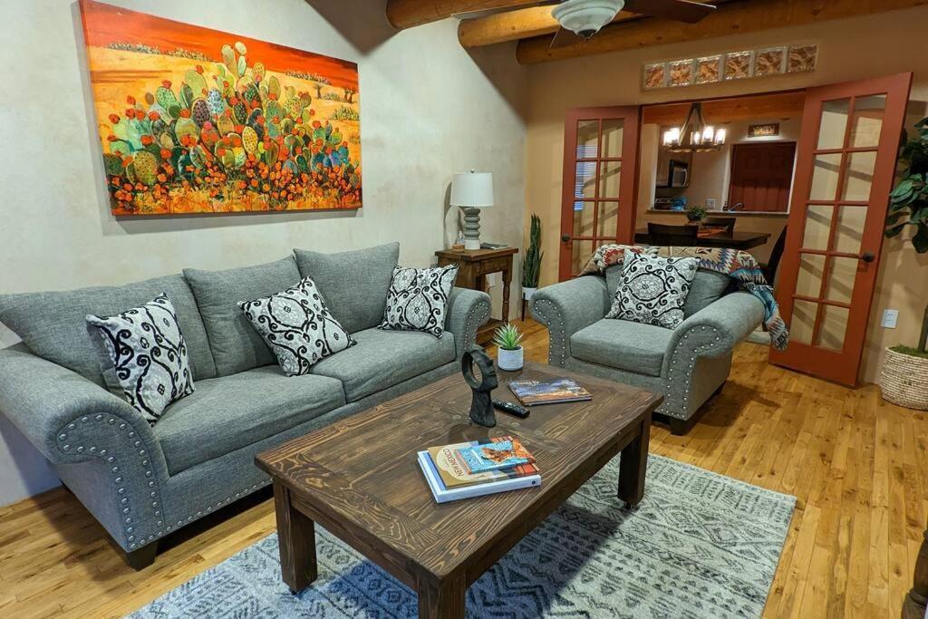 Enchanted Casita With Private Outdoor Hot Tub And Patio, Near Santa Fe Plaza, Sleeps 4 With Free Parking Santa Fé Exteriér fotografie